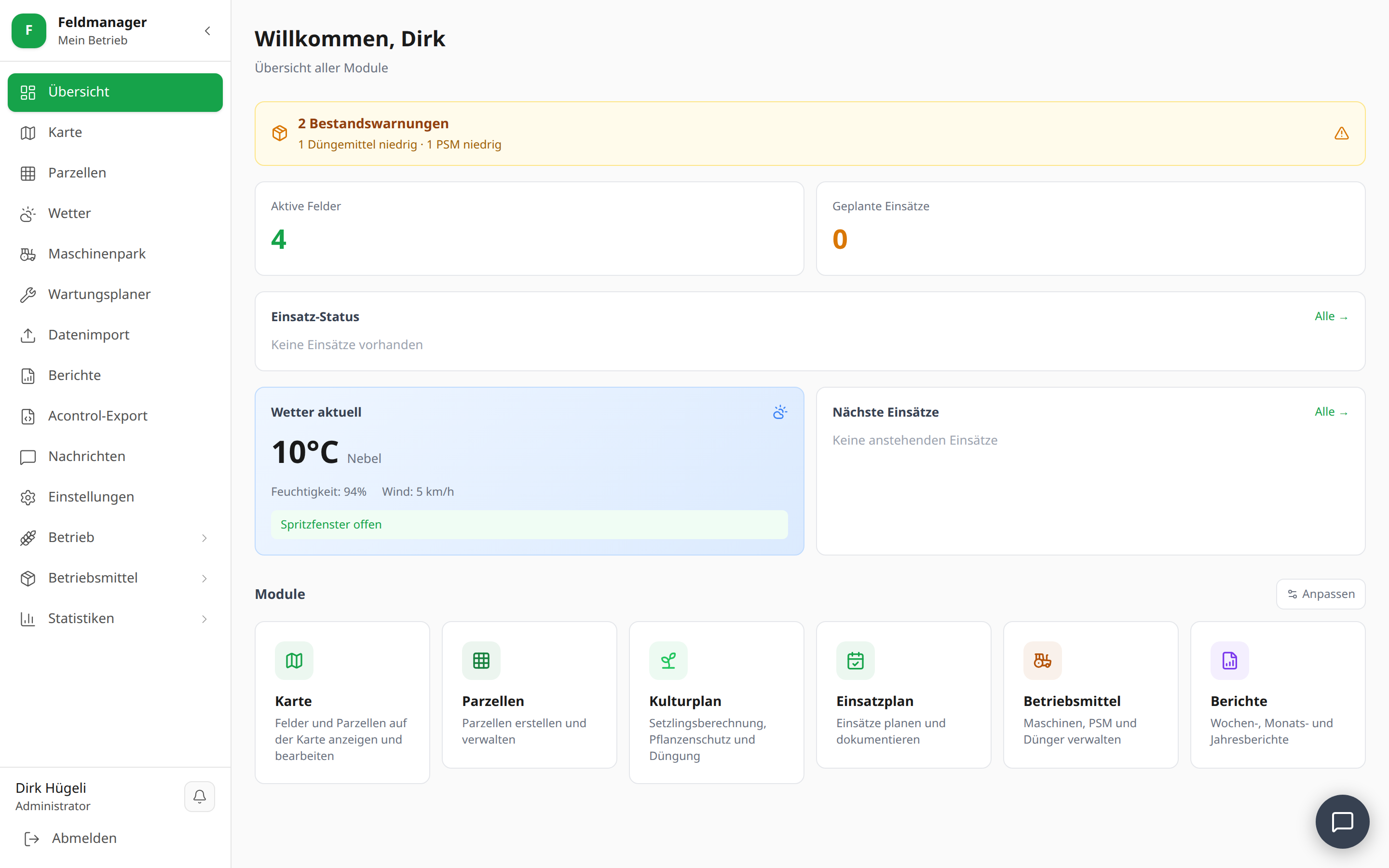 FarmerForge Dashboard